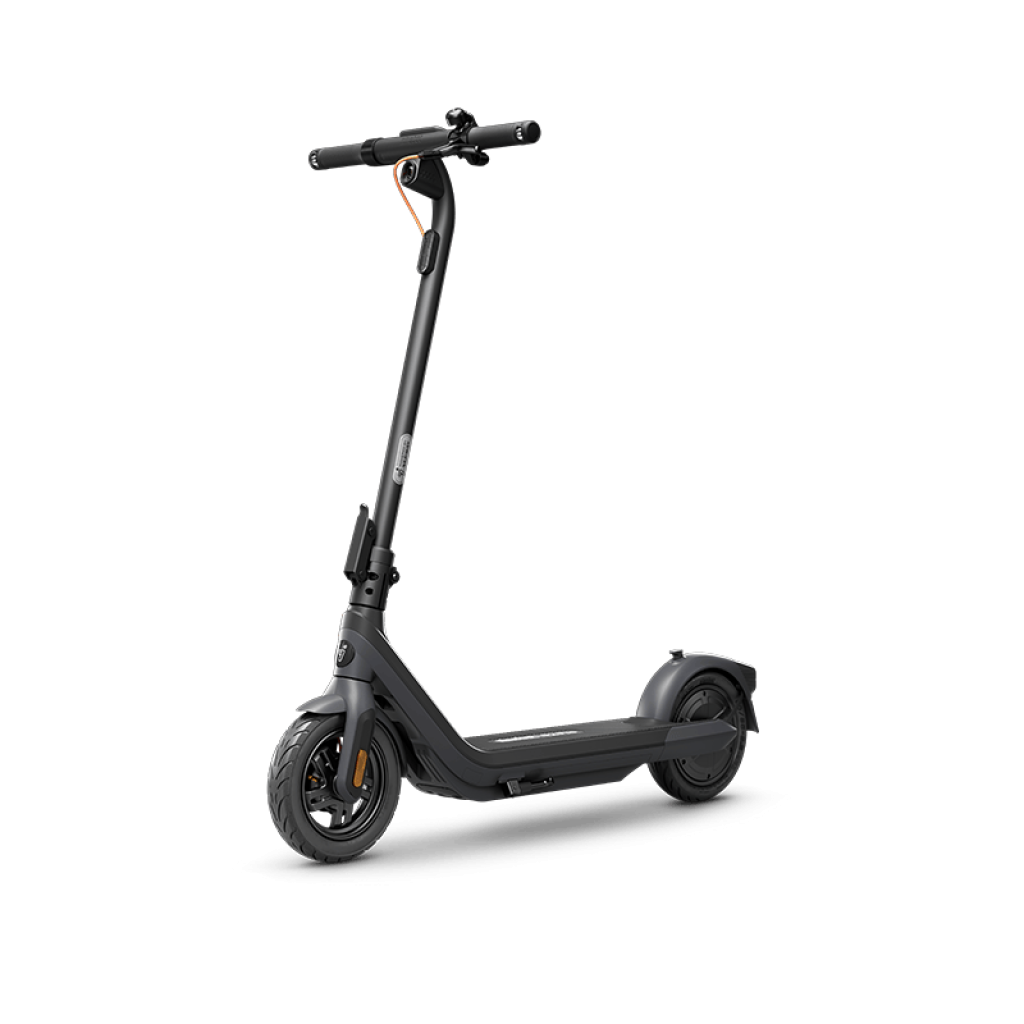 Segway E2 Pro adult electric scooter in dark gray