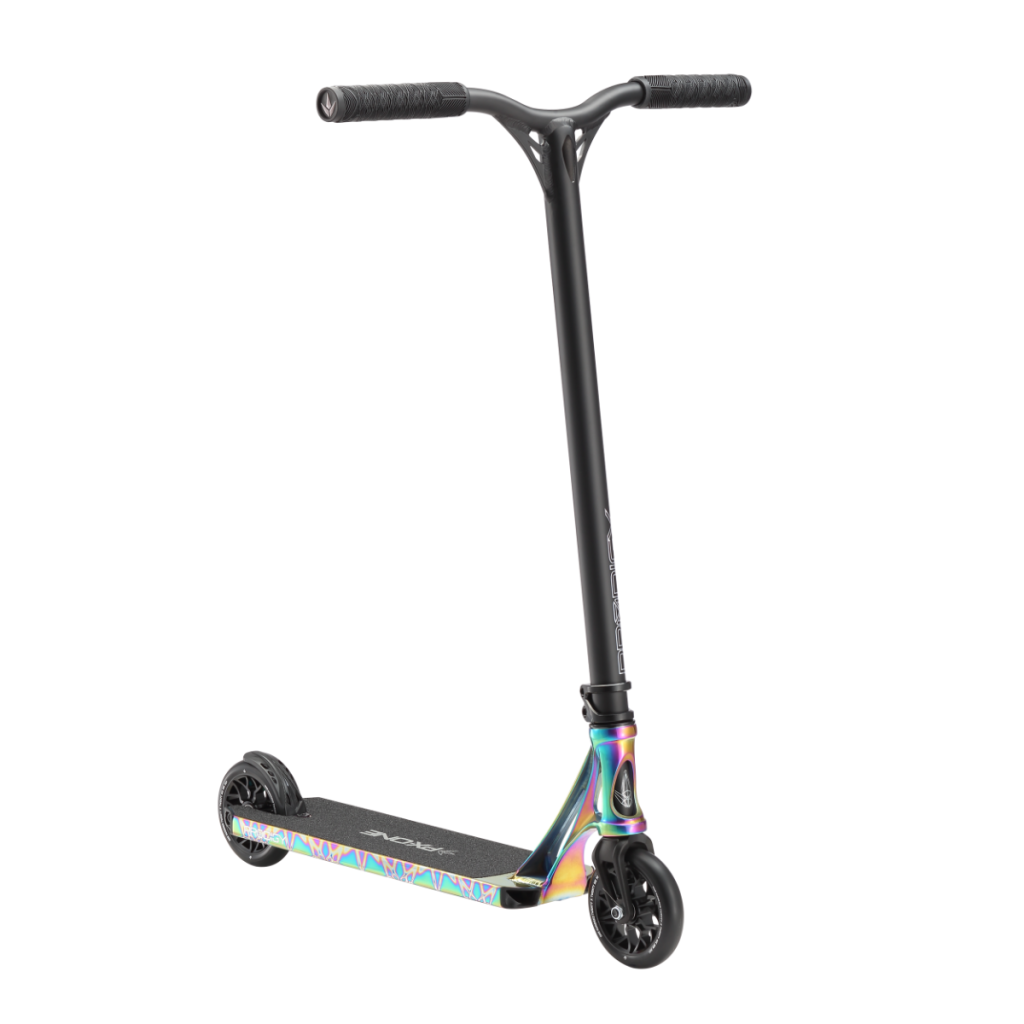 Envy Prodigy X One oil-slick complete stunt scooter