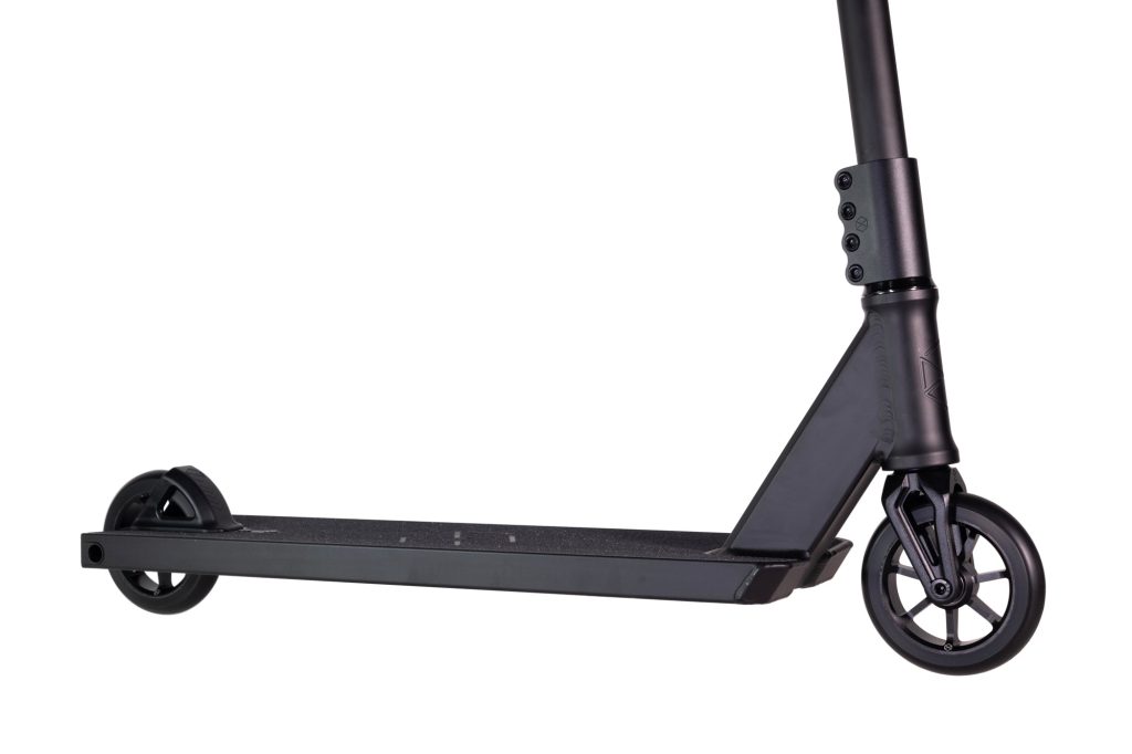 Black NATIVE Stem complete stunt scooter with wide deck