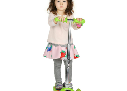 Vokul 1281F LED light 3 Wheel Mini Kick Scooter review