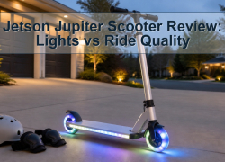 Jetson Jupiter Scooter Review: Lights vs Ride Quality