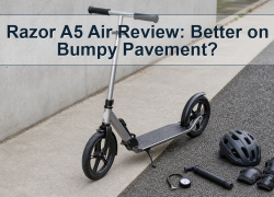 Razor A5 Air Review: Better on Bumpy Pavement?
