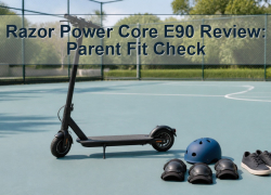 Razor Power Core E90 Review: Parent Fit Check